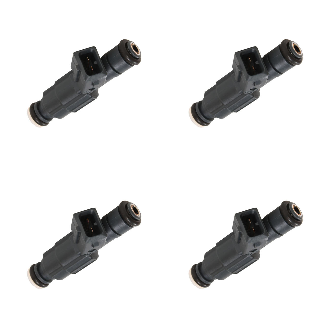 Kit 4 Inyectores Volkswagen Fox Crossfox 1.6 Dde 03